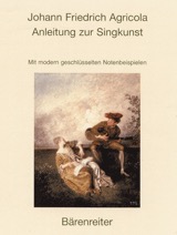 Anleitung zur Singkunst. Reprint der Auflage von 1757