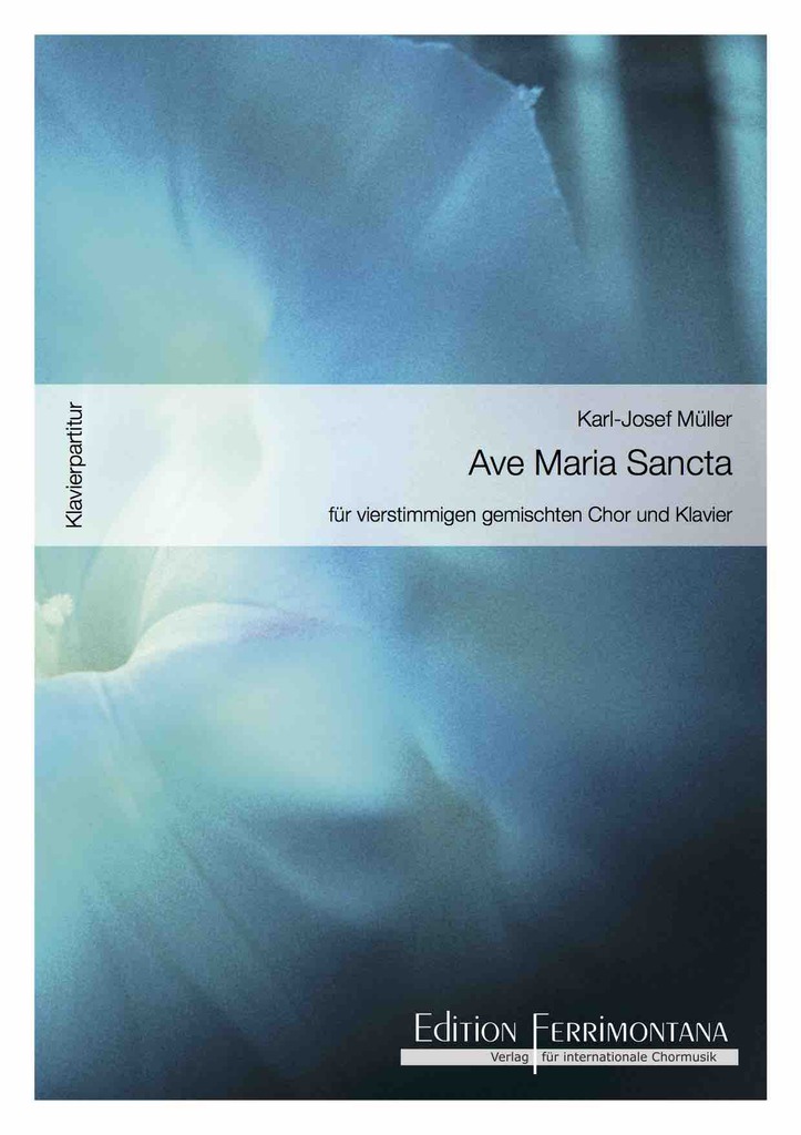 Ave Maria Sancta, nach Berger - Klavierpartitur