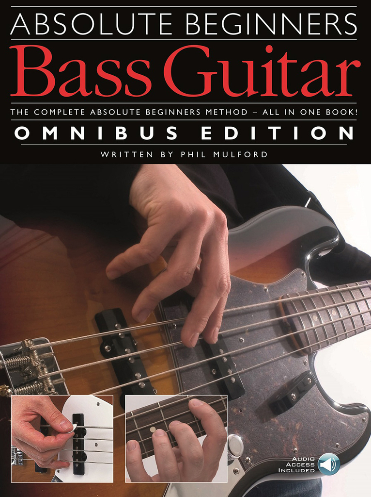 Absolute Beginners: Bass Guitar Omnibus Edition - Book with Audio-Online