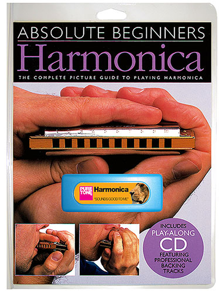 Absolute Beginners: Harmonica-Instrument Pack - Book with CD
