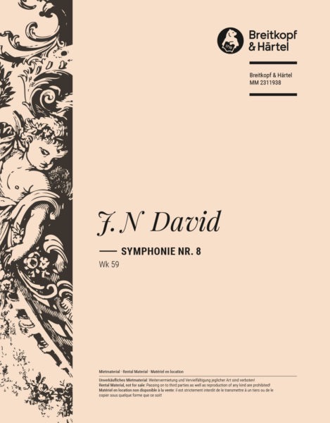 Symphonie Nr 8 Wk 59 - Studienpartitur