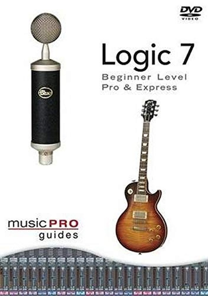 Logic 7, Beginning Level, Pro & Express DVD Lernvideo - Apple\'s Logic 7 sets the standard for Mac-based audio and music, but the sheer size and complexity of the program can be a little daunting to the beginning user. This training DVD will get you quick