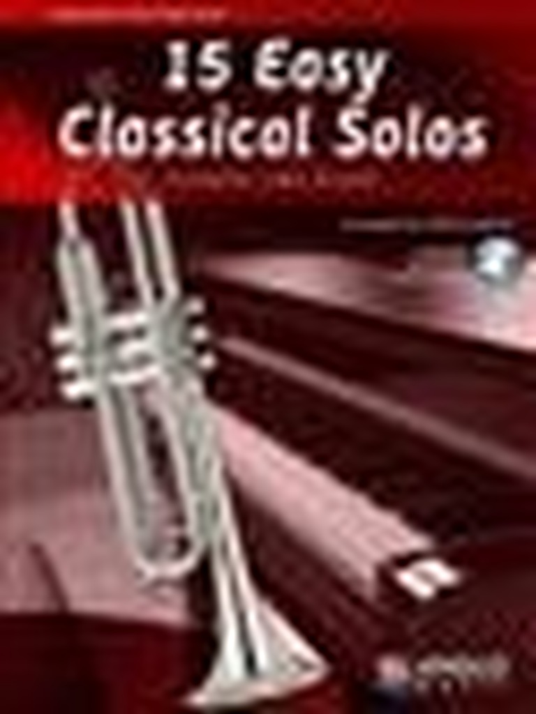15 Easy Classical Solos - Buch mit CD, Trompete und Klavier