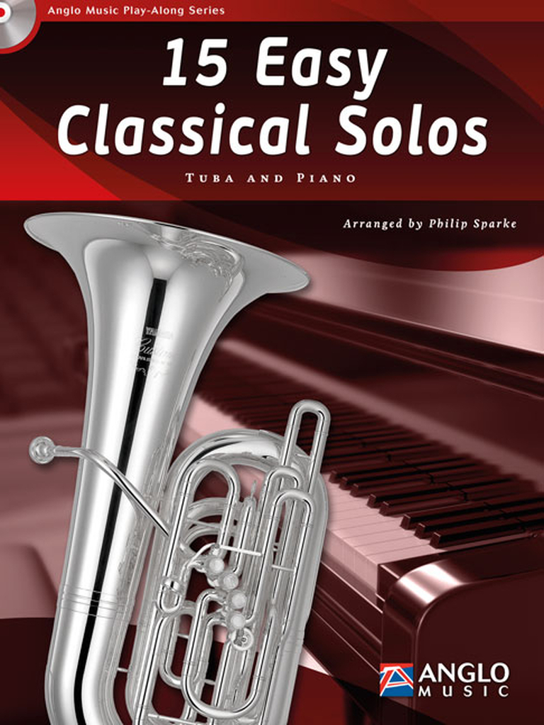 15 Easy Classical Solos - Buch mit CD, Tuba und Klavier