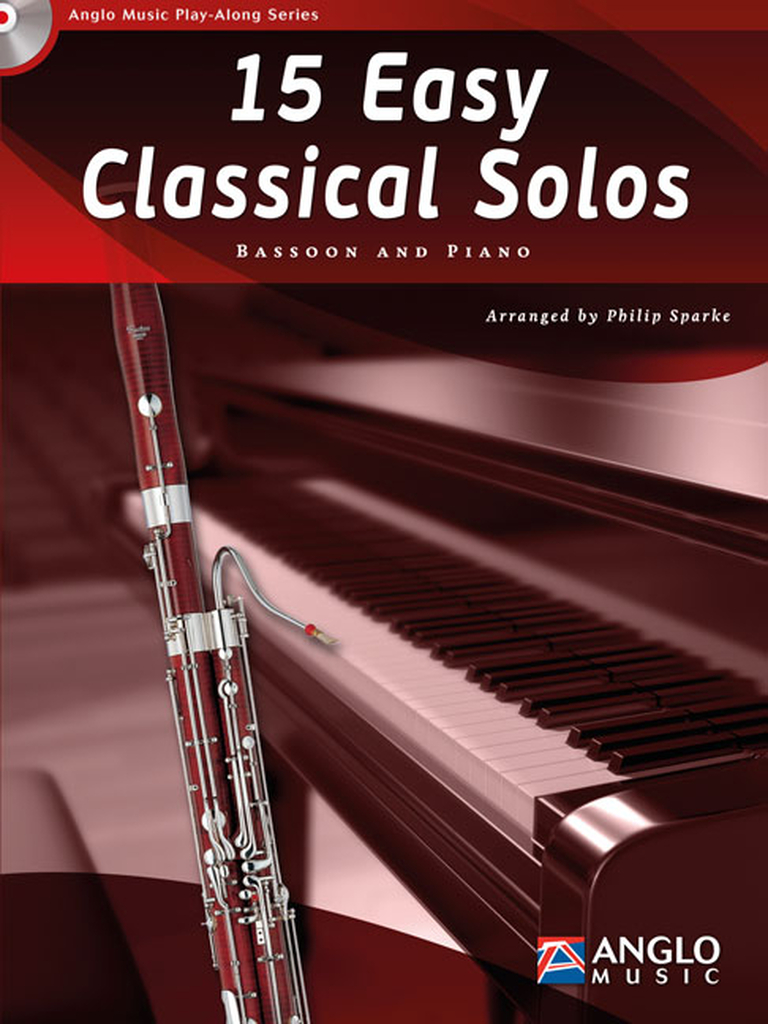 15 Easy Classical Solos - Buch mit CD, Fagott und Klavier