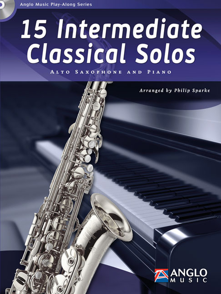 15 Intermediate Classical Solos, Alto Saxophone and Piano, Buch mit CD, AltsaxophonundKlavier