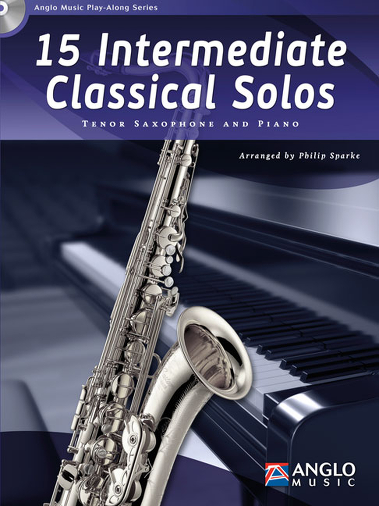15 Intermediate Classical Solos, Tenor Saxophone and Piano - Buch mit CD, Tenorsaxophon und Klavier