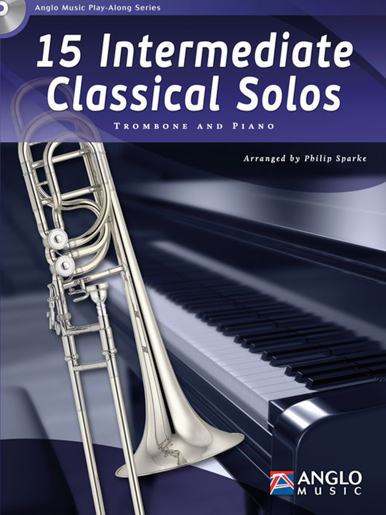 15 Intermediate Classical Solos, Trombone and Piano - Buch mit CD