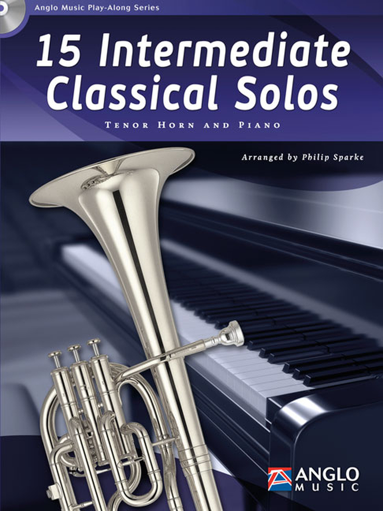 15 Intermediate Classical Solos, Tenor Horn in Eb and Piano - Buch mit CD, Tenor Horn and Piano