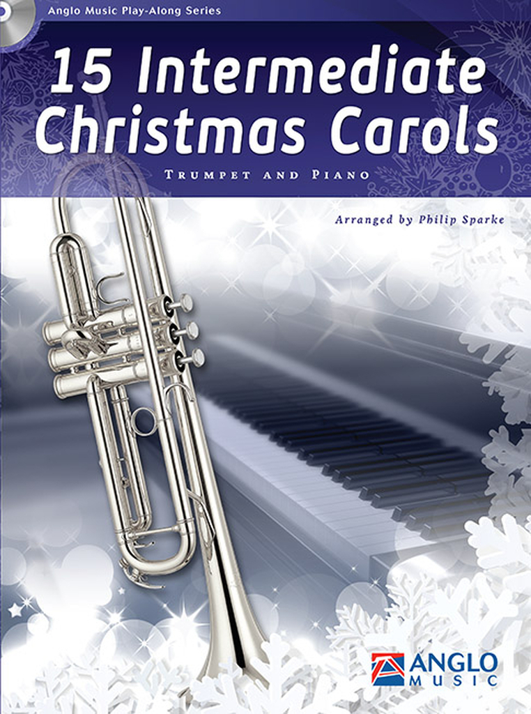 15 Intermediate Christmas Carols - Buch mit CD, Trompete und Klavier