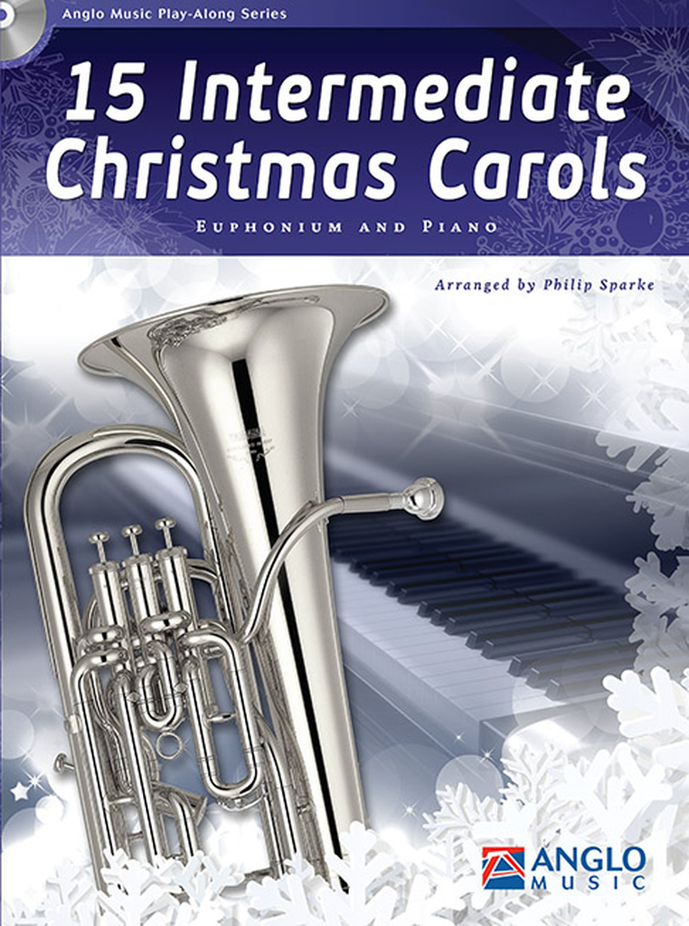15 Intermediate Christmas Carols - Buch mit CD, Euphonium und Klavier