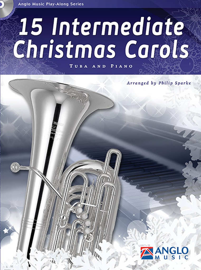 15 Intermediate Christmas Carols - Buch mit CD, Tuba und Klavier