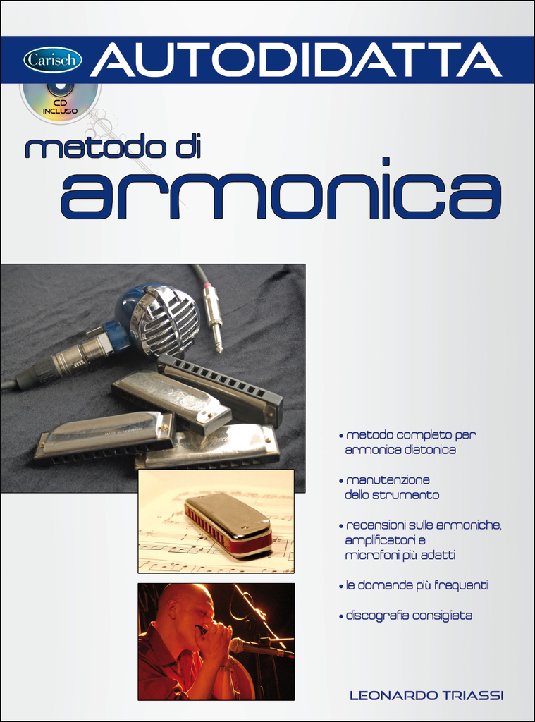 Autodidatta: Metodo di Armonica, Buch mit CD