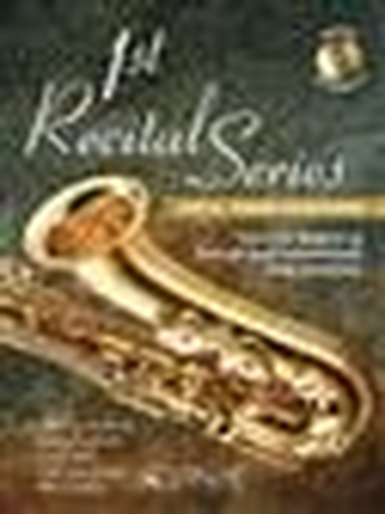 1st Recital Series for Bb Tenor Saxophone, Solos for Beginning through Early Intermediate level, Buch mit CD, Tenorsaxophon
