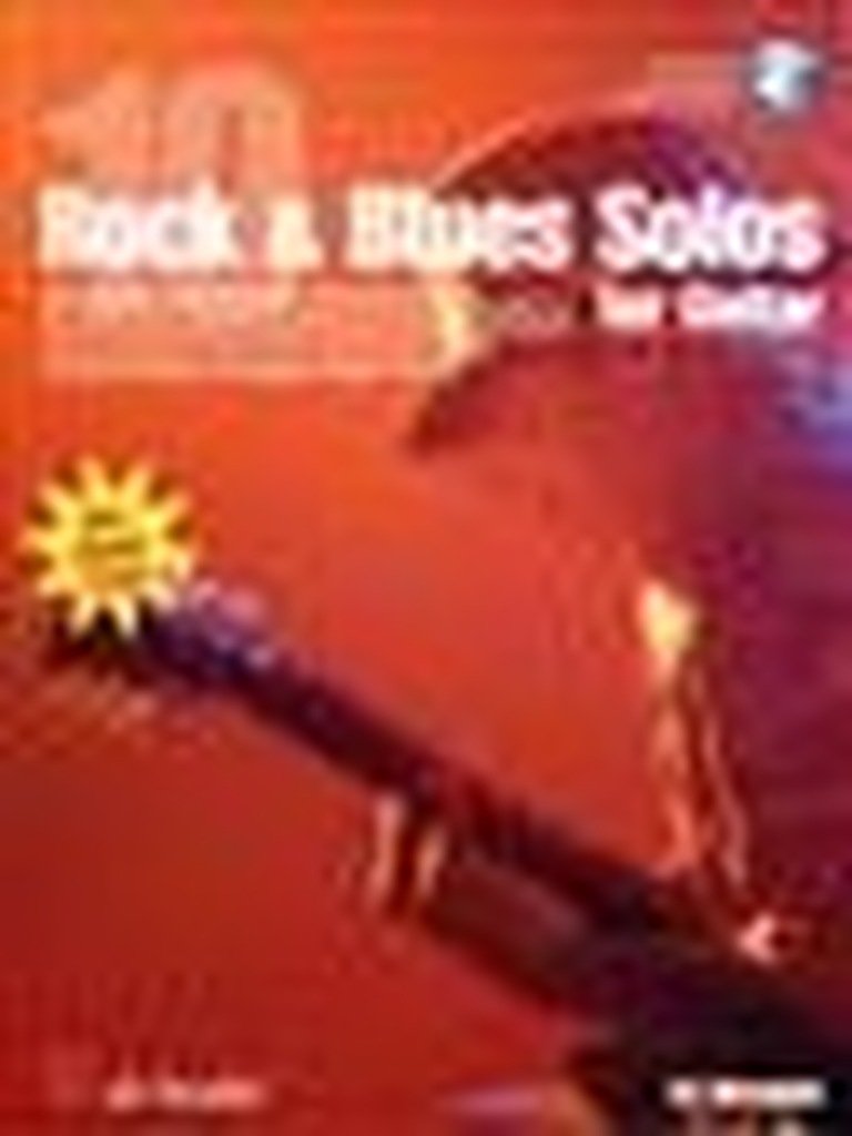 10 Rock & Blues Solos for Guitar, Mit optionalen Stimmen für Rhytmusgitarre, Bassgitarre und Schlagzeug - Buch mit CD