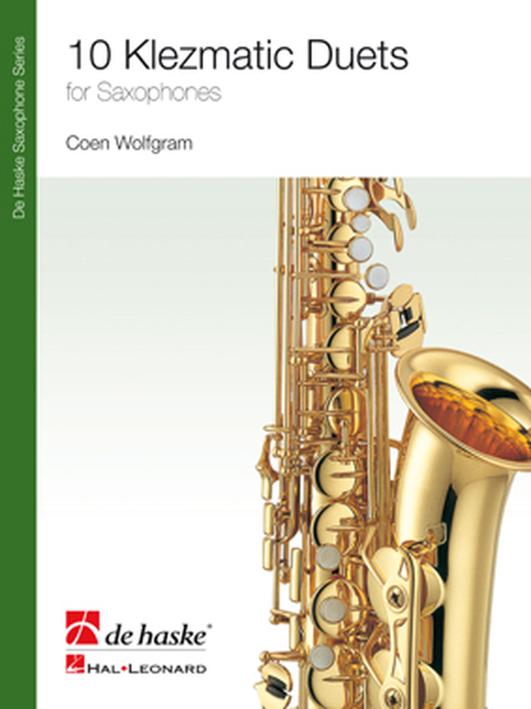 10 Klezmatic Duets, for Saxophones - 2x Eb or 2x Bb, Saxophone Duet