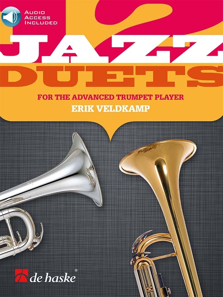 12 Jazz Duets, for the advanced trumpet player, Buch mit Online-Audio, Trompetenduo
