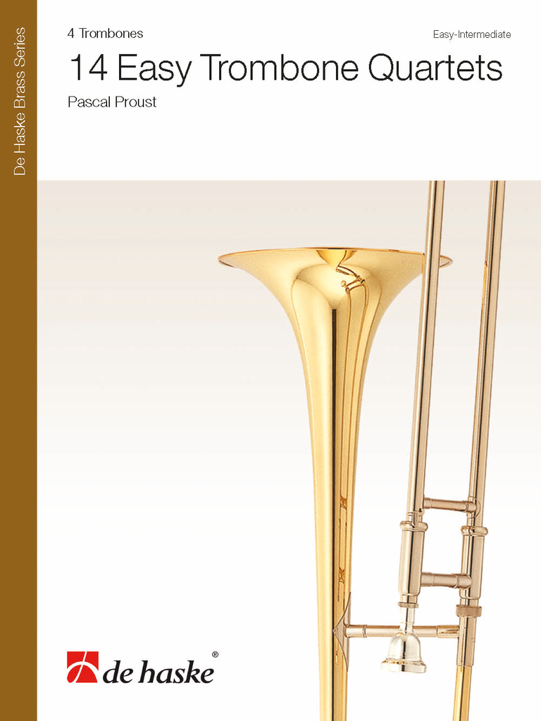 14 Easy Trombone Quartets - Partitur mit Stimmen