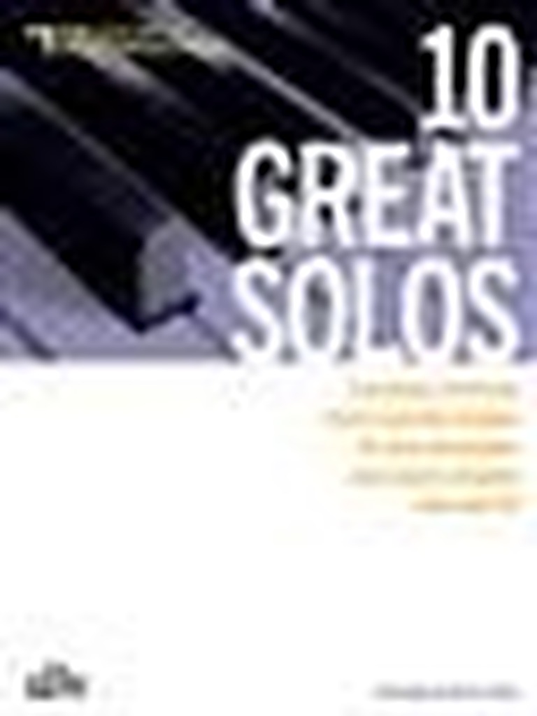 10 Great Solos - Piano, A collection of favourite melodies specially arranged for early-intermediate piano players - Buch mit CD