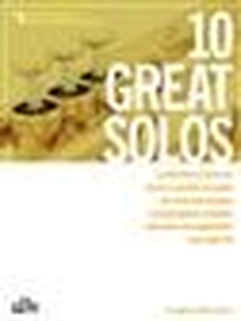 10 Great Solos - Trumpet, A collection of favourite melodies specially arranged for early-intermediate trumpet players - Buch mit CD, Trompete und Klavier