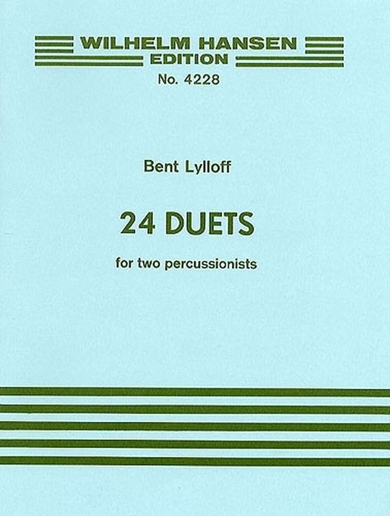 24 Duets For Percussion, Percussion