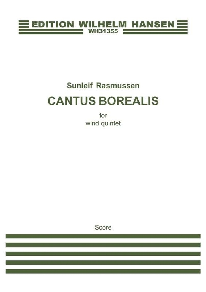 Cantus Borealis For Woodwind Quintet