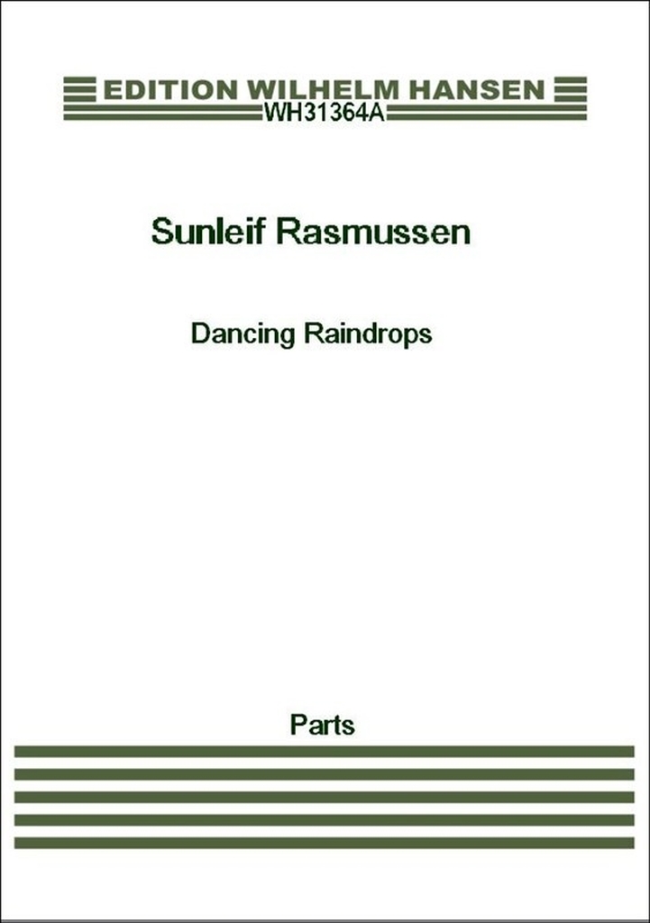 Dancing Raindrops - Stimmensatz, Clarinet, Cello and Piano