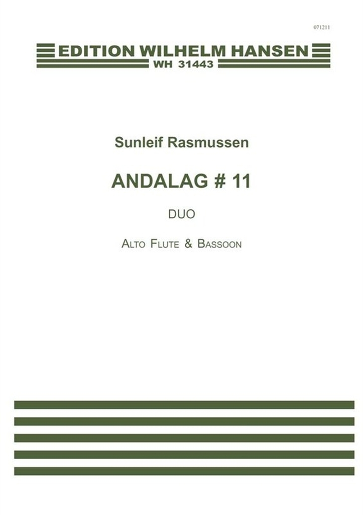 Andalag   11, Alto Flute and Bassoon