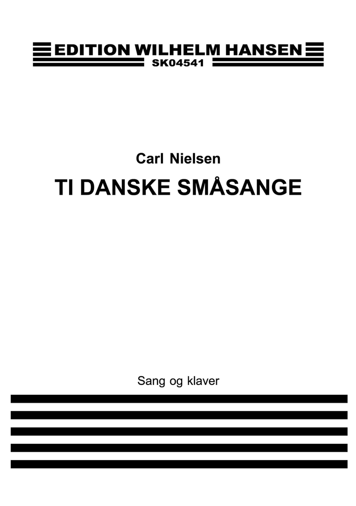 10 Danske Smaasange, Soprano and Piano