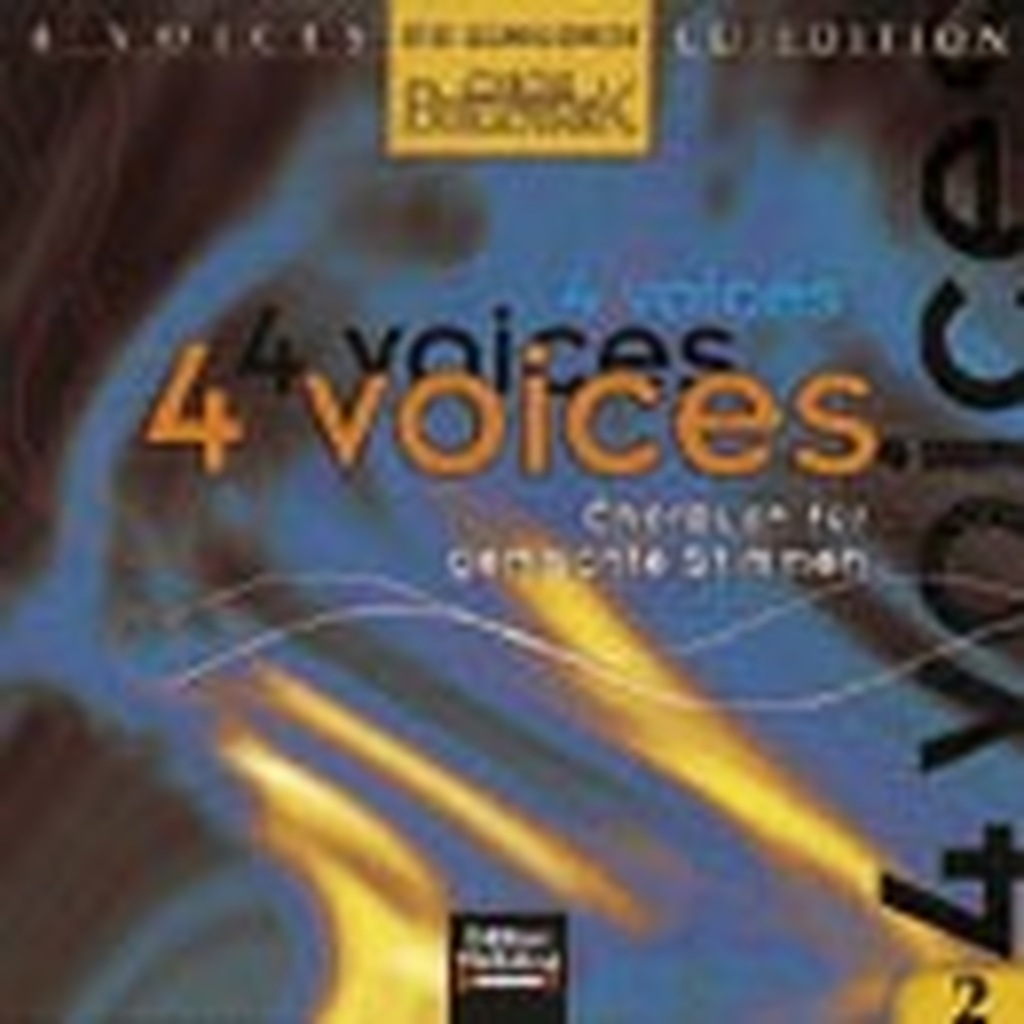 4 voices, Vokalaufnahmen, CD 2