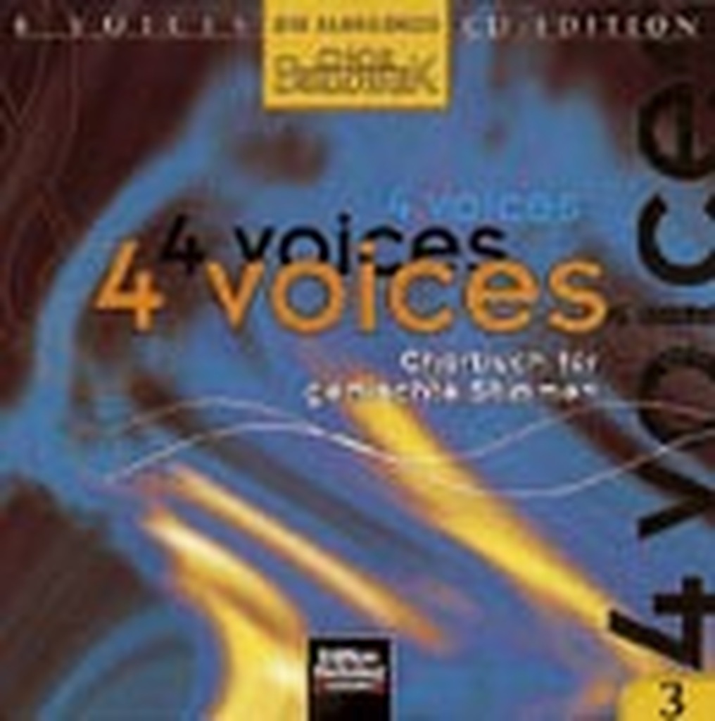 4 voices, Vokalaufnahmen  aus / CD 3