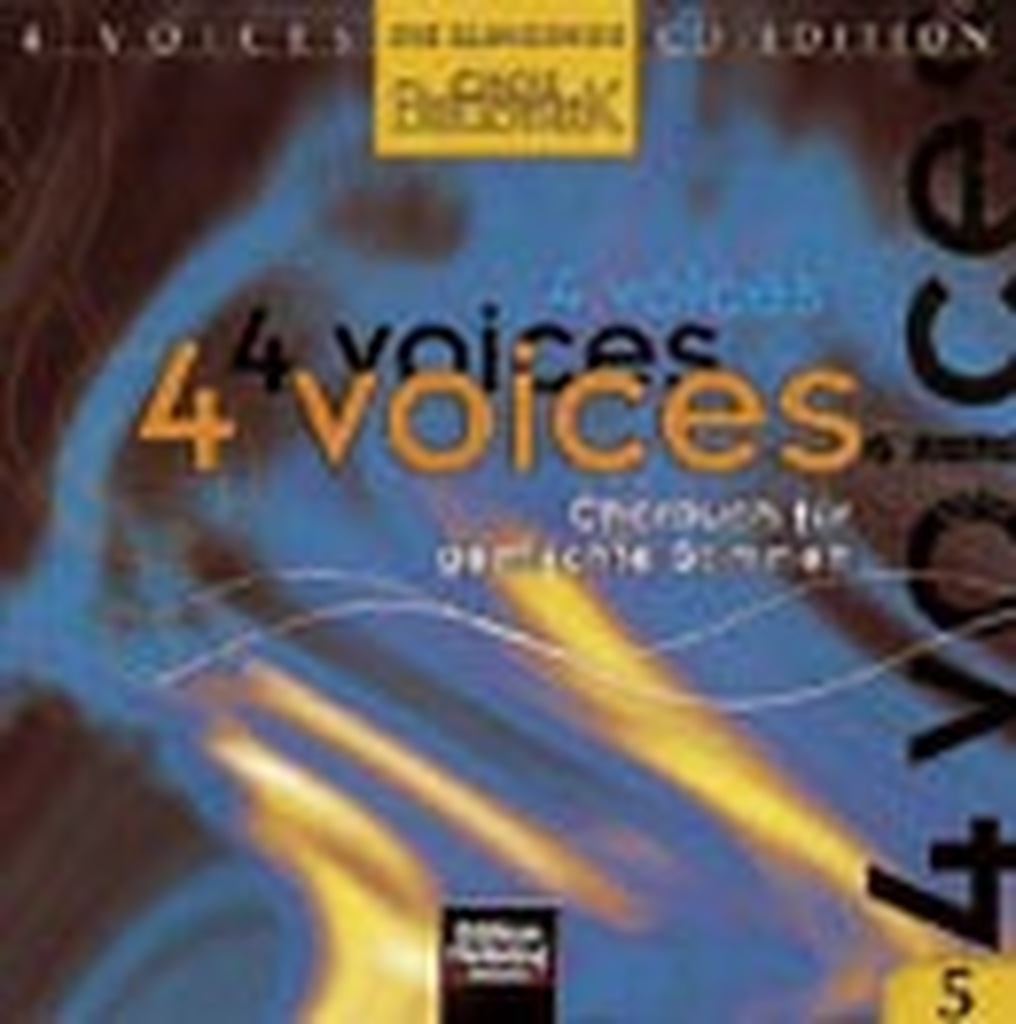 4 voices, Vokalaufnahmen  aus / CD 5