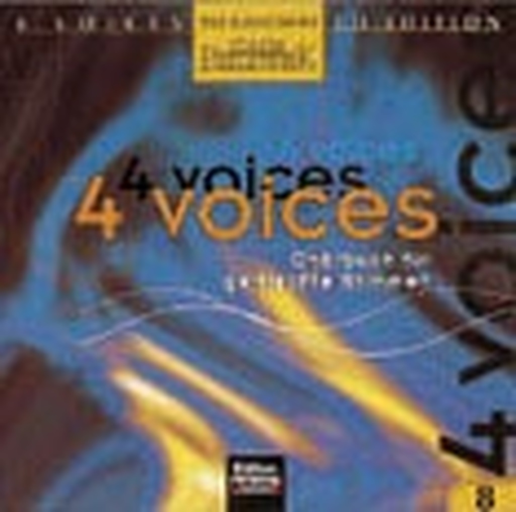 4 voices, Vokalaufnahmen, CD 8