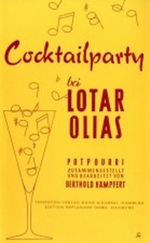 Cocktailparty bei Lotar Olias - Klavierpartitur