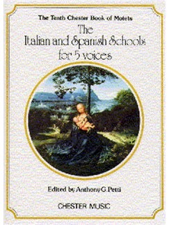  Chester Book Of Motets Volume 10: The Italian And Spanish Schools For 5 Voices