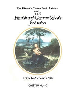 Chester Book Of Motets Vol 15: The Flemish And German Schools For 6 Voices
