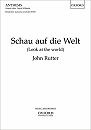 Schau auf die Welt / Look at the world - An easy anthem for unison children\'s and/or SATB choir, with piano/organ or orchestra
