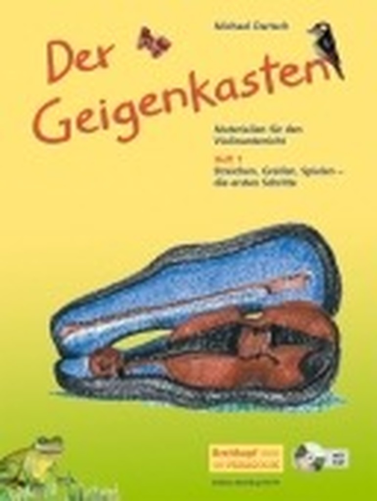 Der Geigenkasten - Materialien für den Violinunterricht, Heft 2, Lagenspiel, Vibrato, Spiccato