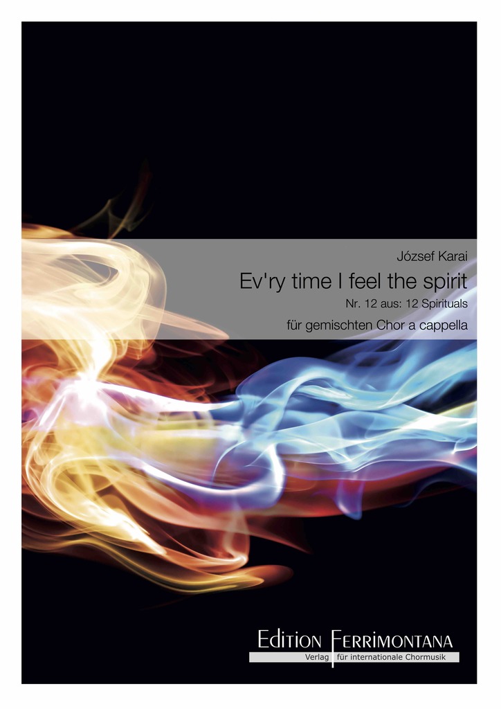 Ev\'ry time I feel the spirit - Nr 12 aus: 12 Spirituals