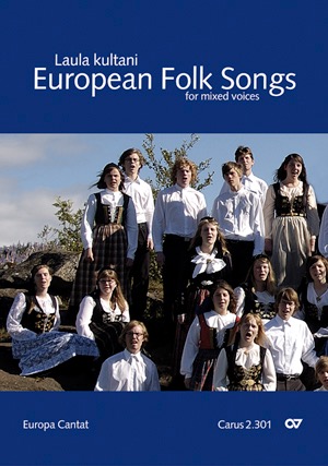 European Folksongs for mixed voices - Paket, mit Musik-CD