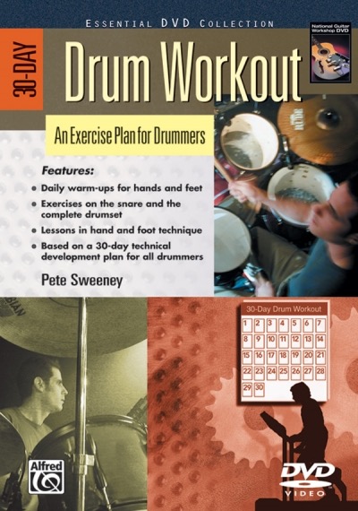 30-Day Drum Workout, An Exercise Plan for Drummers - nur DVD