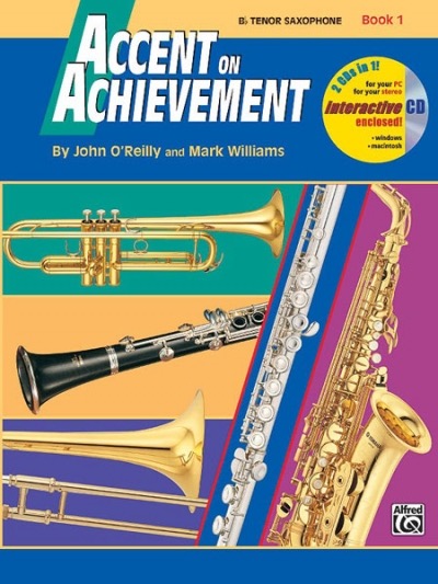 Accent on Achievement,  Book 1, Bb-Tenor - Buch mit audio online