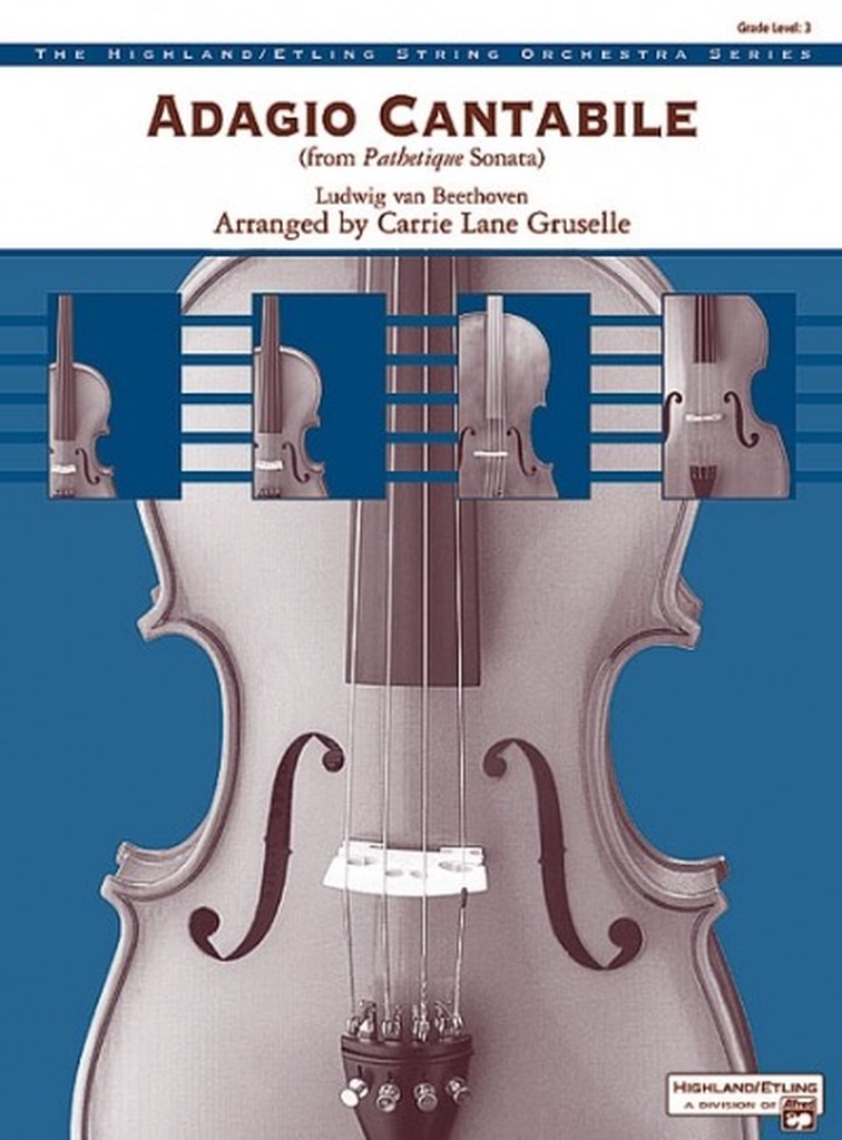 Adagio Cantabile, nach Beethoven - Partitur