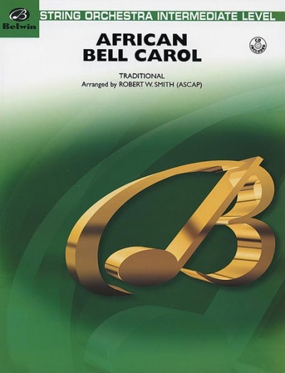 African Bell Carol - Streichorchester, Partitur