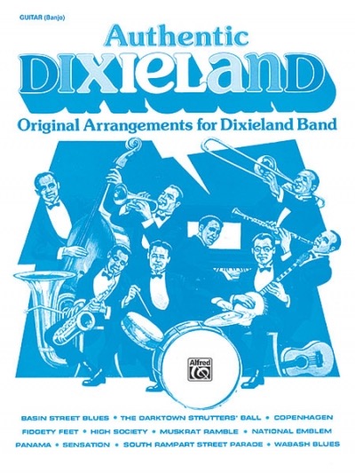 Authentic Dixieland - guitar / banjo