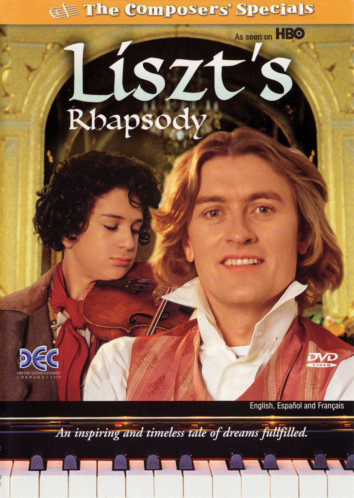 Liszt's Rhapsody - DVD - Rich and successful, a dashing young musical superstar so adored that women faint when they meet him in the street, Franz Liszt is restless