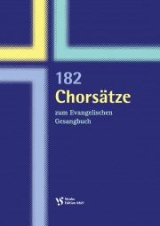 182 Chorsätze zum evangelischen Gesangbuch für 4-stg. gem. Chor. 184 Seiten.