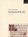 Magnificat - Klavierauszug / vocal score. Magnificat anima mea; Of a Rose, a lovely Rose; Quia fecit mihi magna; Et misericordia; Fecit potentiam; Esurientes; Gloria Patri