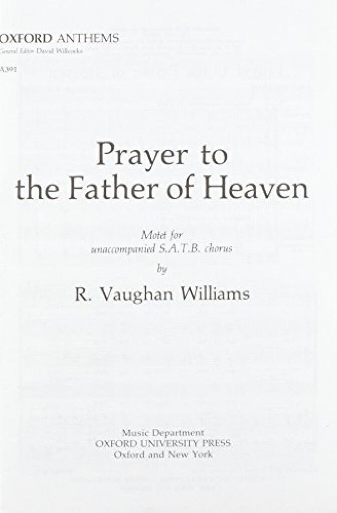Prayer to the Father of Heaven