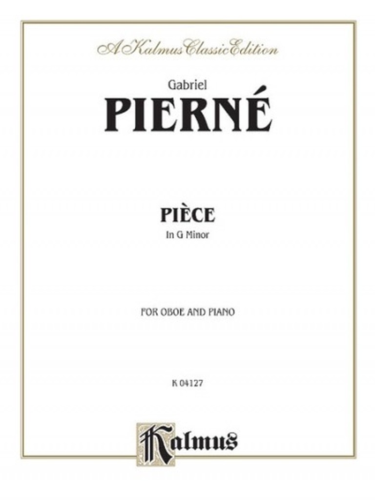Piece in Gm - Oboe & Klavier